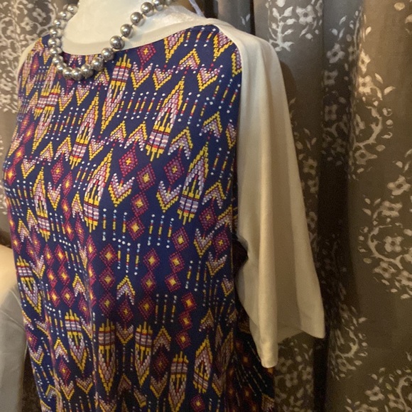 3x LuLaRoe Aztec print Julia dress - Picture 2 of 5